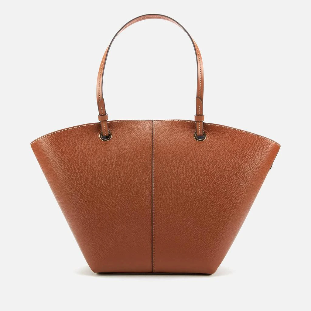 商品Michael Kors|MICHAEL Michael Kors Women's Izzy Fan Tote Bag - Luggage,价格¥1368,第3张图片详细描述