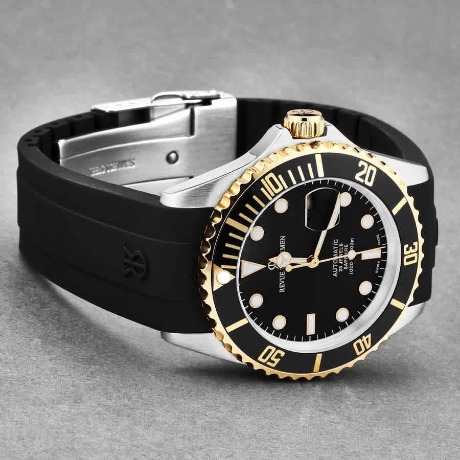 商品Revue Thommen|Diver Automatic Black Dial Men's Watch 17571.2847,价格¥4499,第2张图片详细描述