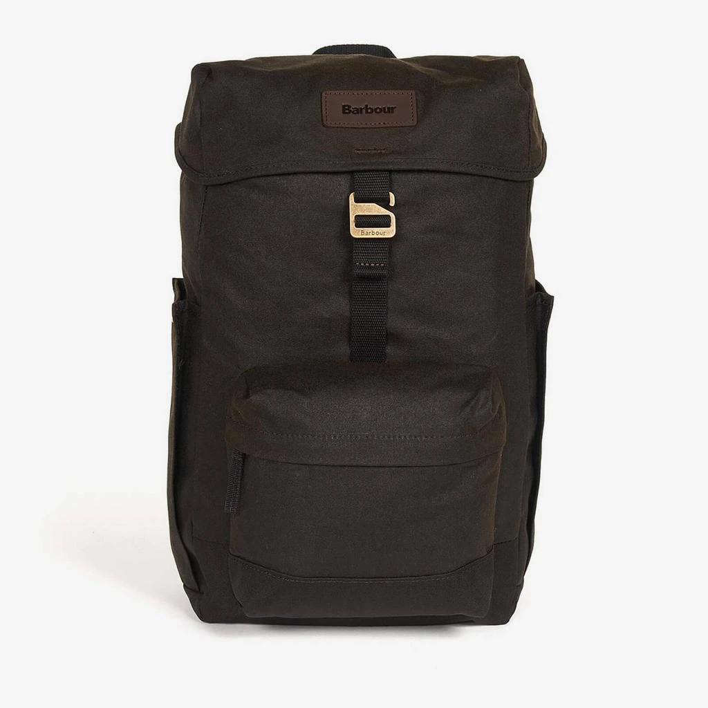 商品Barbour|Barbour Heritage Men's Essential Wax Backpack - Olive,价格¥956,第1张图片