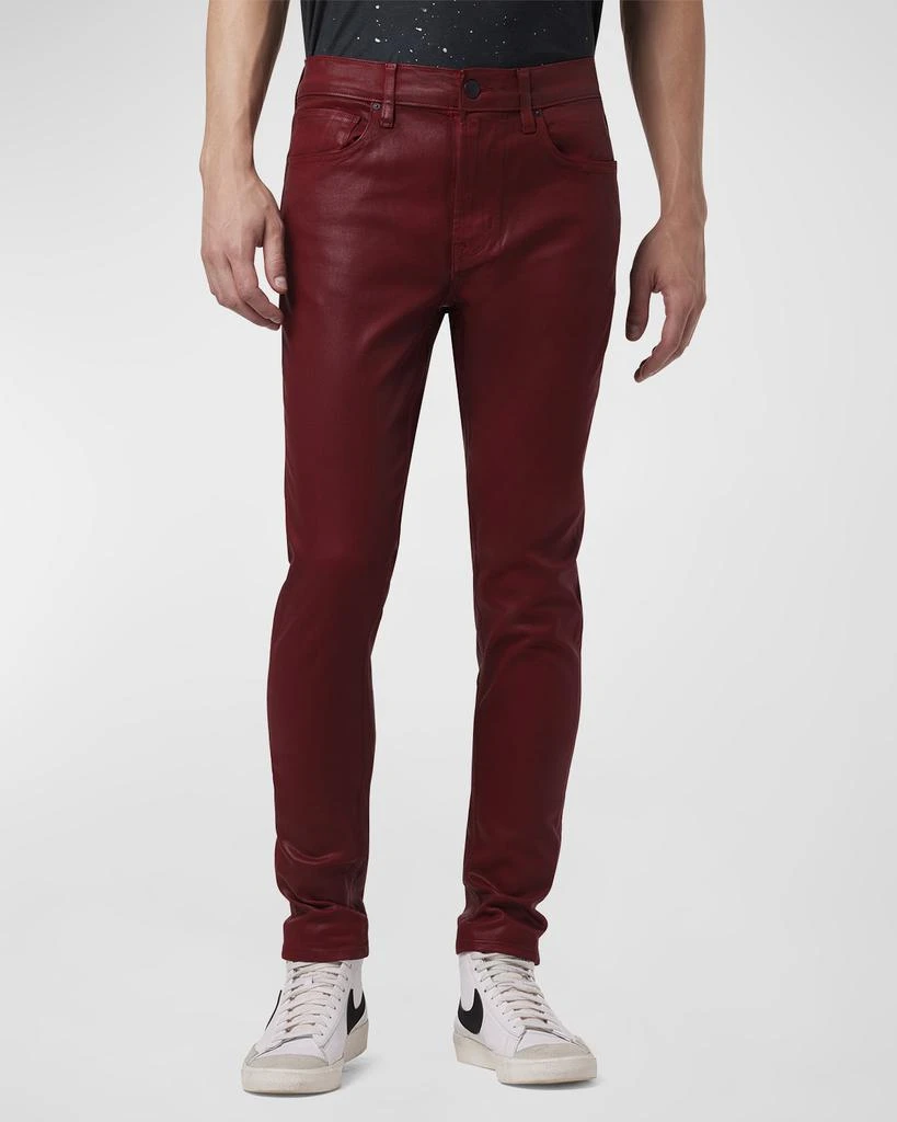 商品Hudson|Men's Zack Coated Skinny Jeans,价格¥554,第1张图片