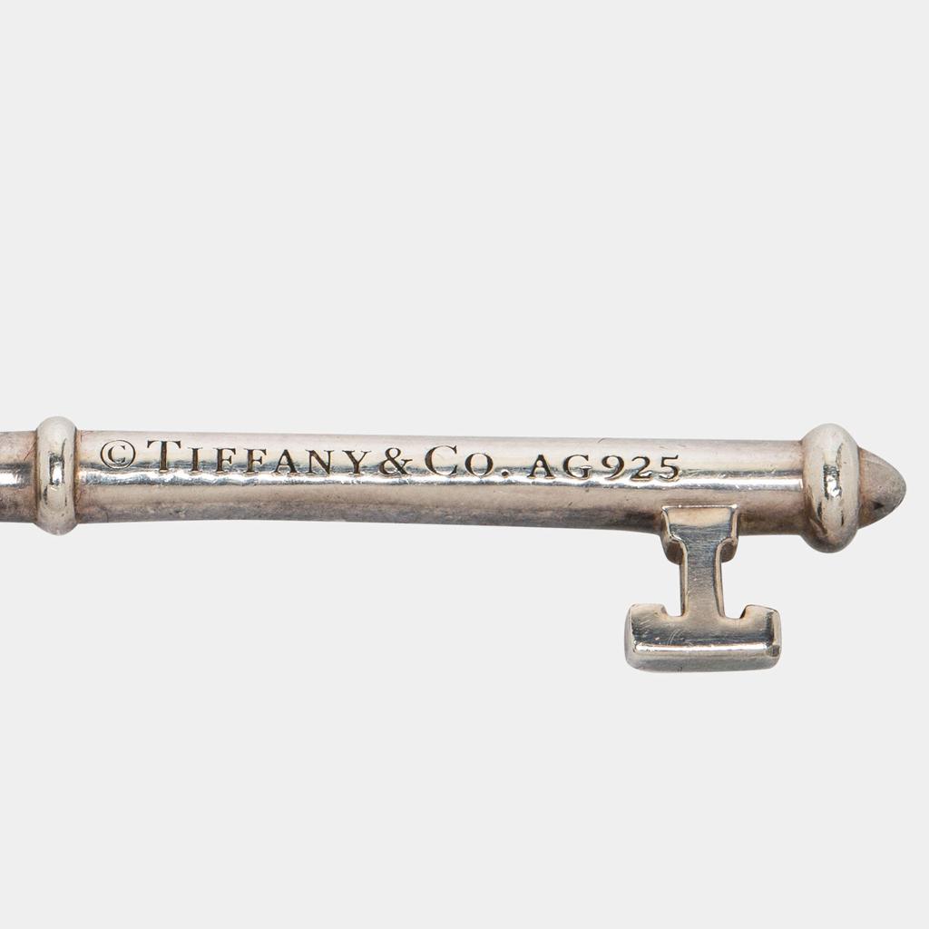 Tiffany & Co. Heart Key Enamel Sterling Silver Pendant商品第4张图片规格展示