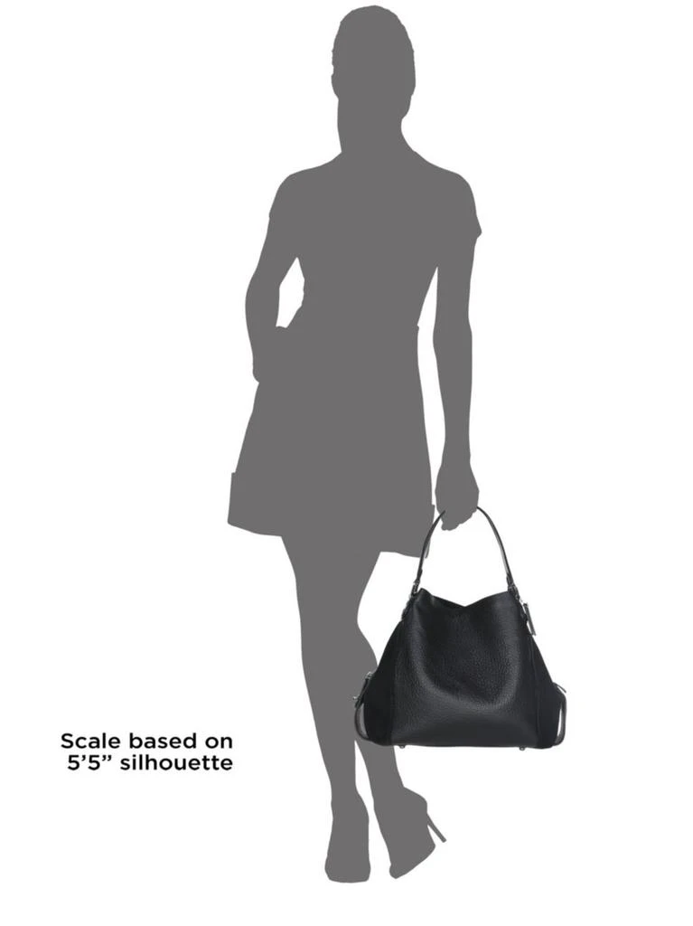 商品Coach|Coach - Edie Leather Hobo Bag,价格¥1491,第3张图片详细描述