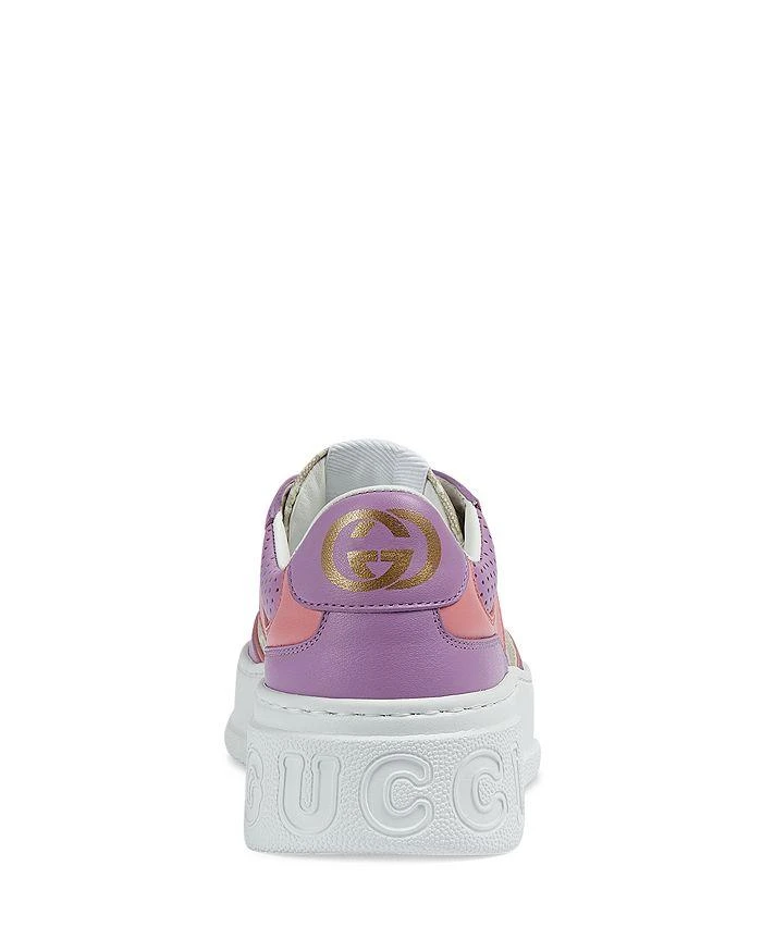 商品Gucci|Women's GG Logo Platform Low Top Sneakers,价格¥6769,第5张图片详细描述