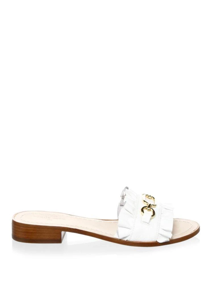 商品Kate Spade|Beau Leather Slides,价格¥883,第5张图片详细描述