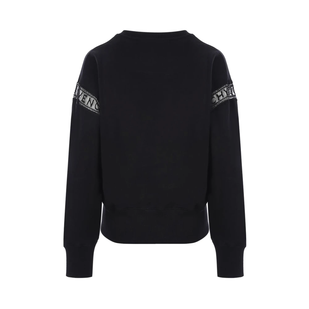 GIVENCHY 女士黑色棉质圆领卫衣 BWJ02Q3Z7Z-001 商品