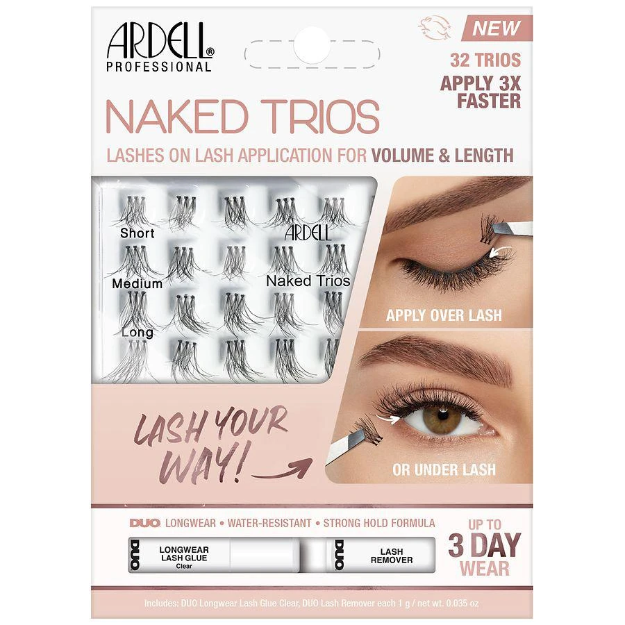 商品Ardell|Naked Trios Lashes,价格¥109,第1张图片