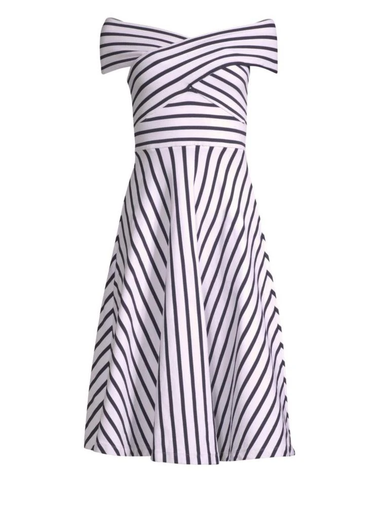 商品Milly|Rivera Stripe Knit Dress,价格¥1491,第3张图片详细描述