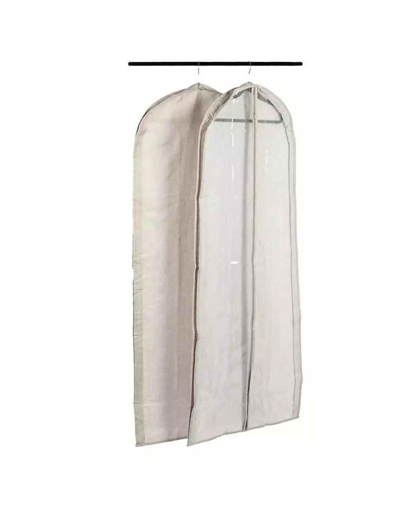 商品Household Essentials|Hanging Zippered Garment Storage Bag with Clear Vision Front, Set of 2,价格¥371,第1张图片