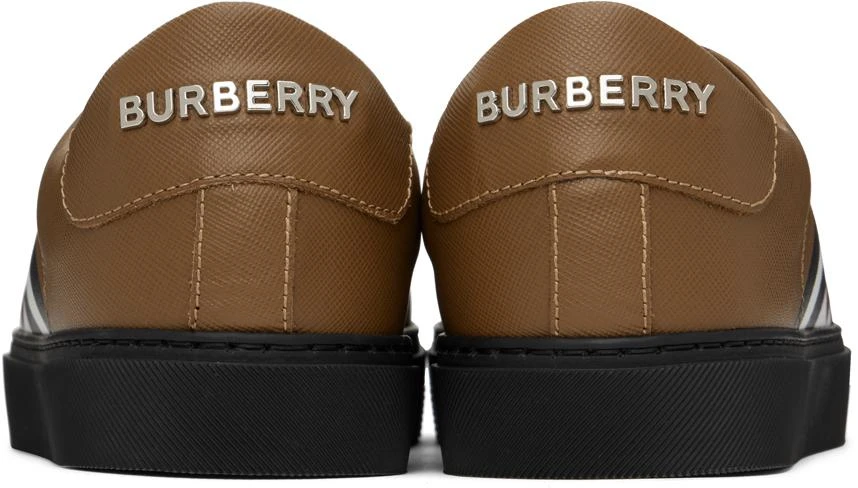 商品Burberry|棕色 New Albridge 运动鞋,价格¥6714,第2张图片详细描述