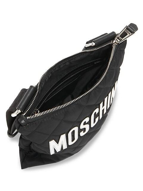 商品Moschino|Quilted Logo Shoulder Bag,价格¥4754,第5张图片详细描述