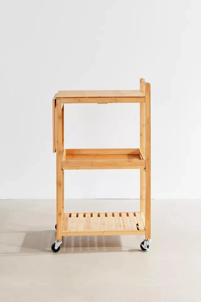 商品Urban Outfitters|Bamboo Rolling Kitchen Cart,价格¥1492,第2张图片详细描述