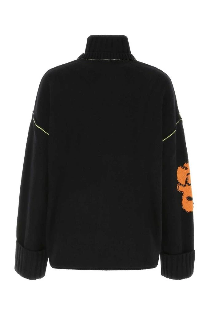 商品Alexander McQueen|McQ Alexander McQueen Embroidered High Neck Knitted Jumper,价格¥2355,第2张图片详细描述