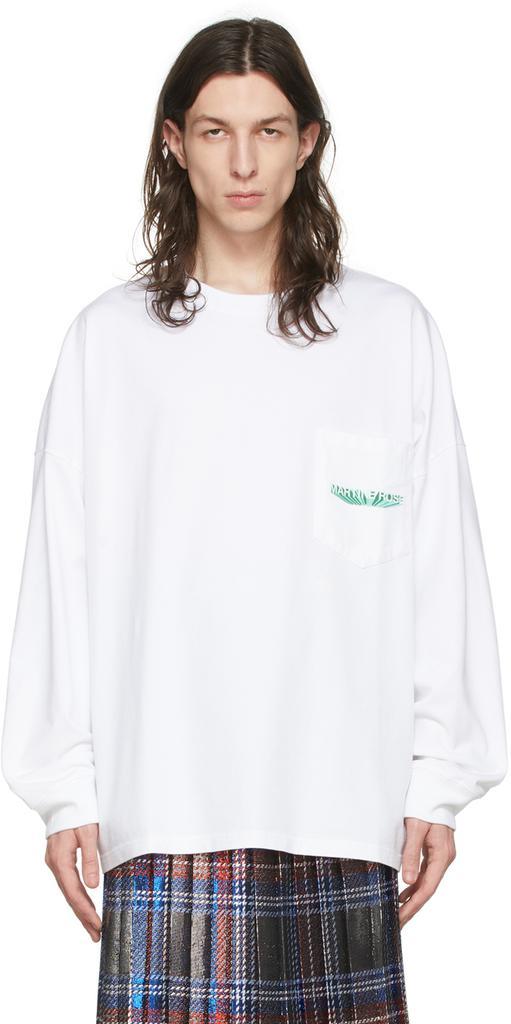 商品Martine Rose|White Cotton T-Shirt,价格¥1068,第1张图片