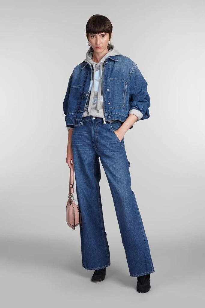 商品Isabel Marant Étoile|Isabel Marant Étoile Julie Denim Jackets in Blue,价格¥3526,第2张图片详细描述