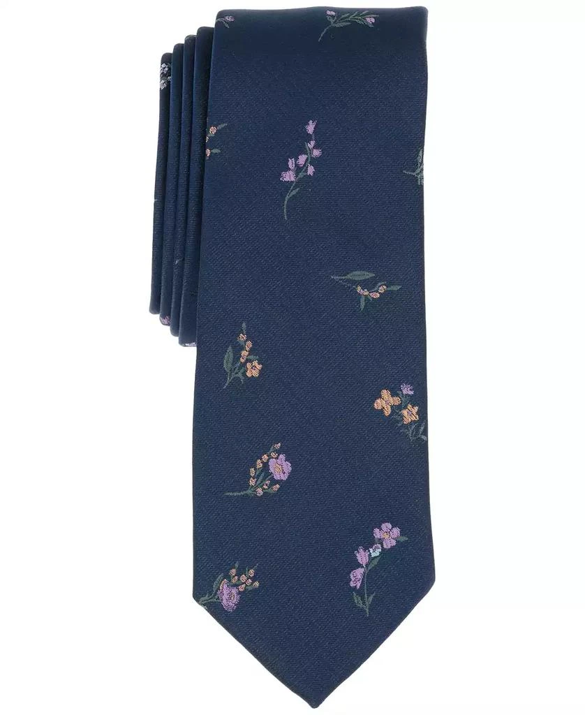 商品Bar III|Men's Brackley Floral Tie, Exclusively at Macy's,价格¥411,第1张图片