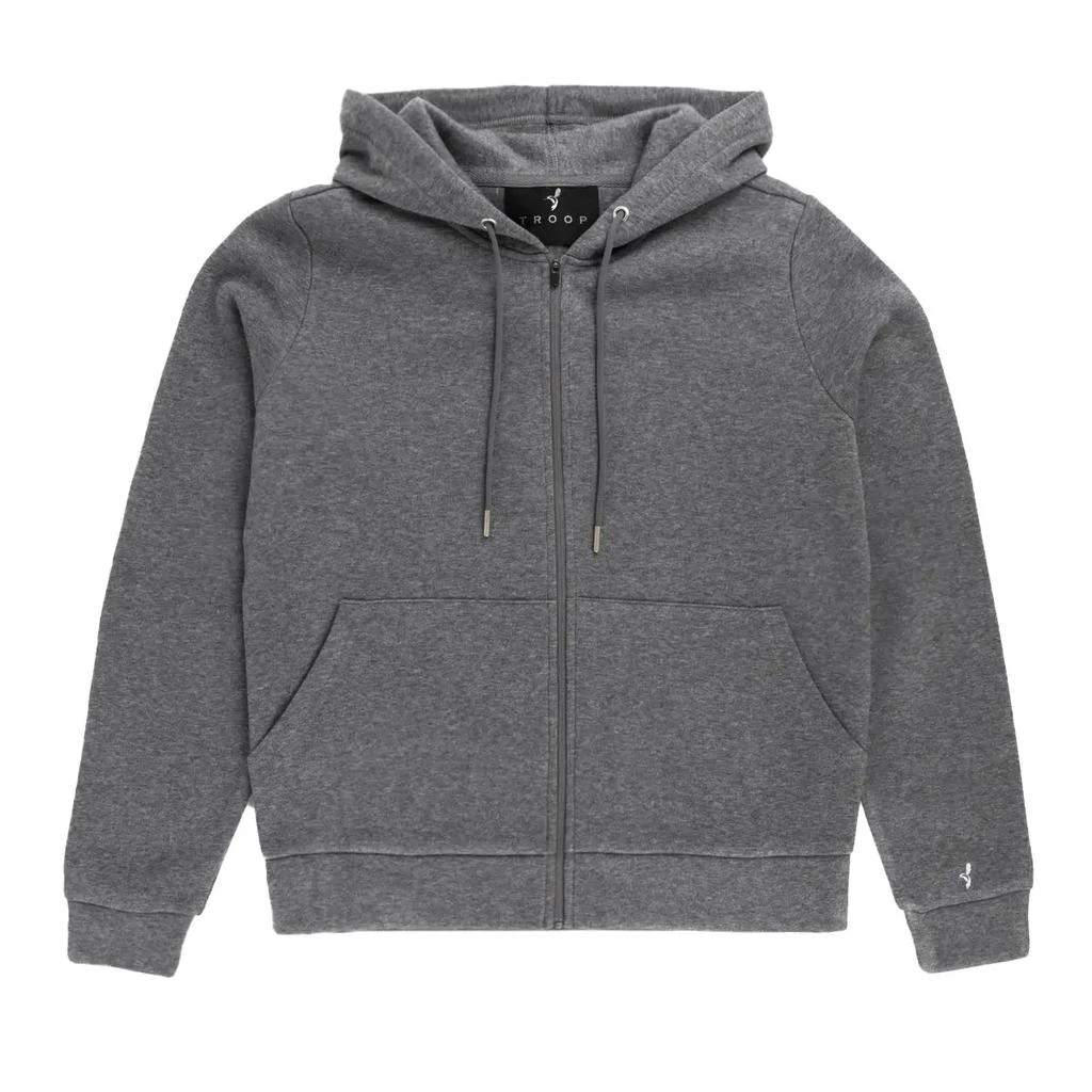 商品TROOP|TROOP Women's Refine Full-Zip Hoodie,价格¥217,第4张图片详细描述