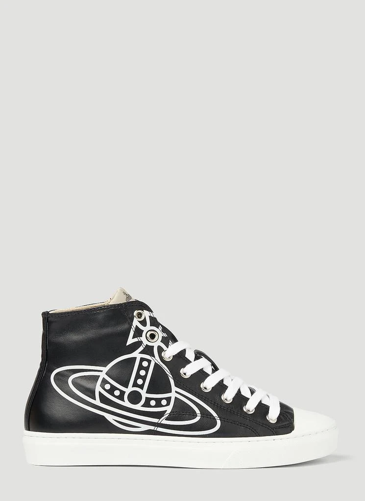 商品Vivienne Westwood|Plimsoll High-Top Sneakers,价格¥1098,第1张图片