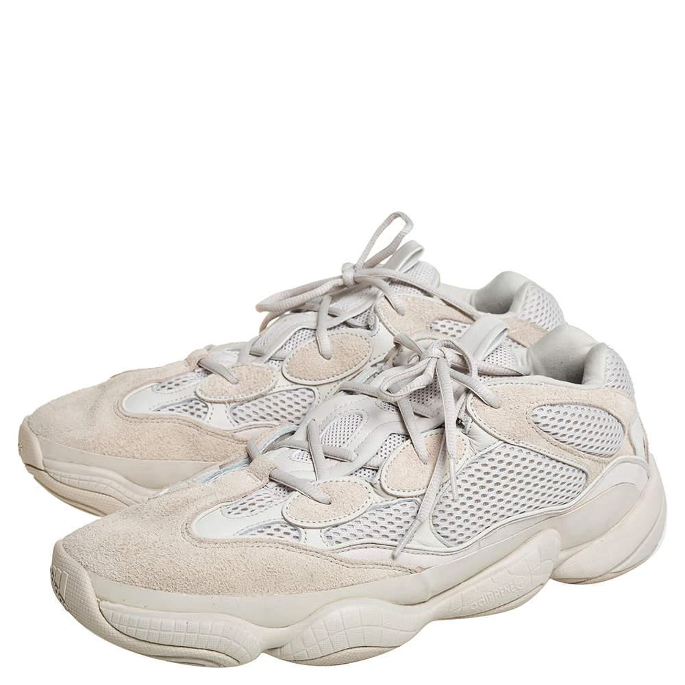 商品[二手商品] YEEZY|Yeezy x Adidas Off White Mesh and Suede 500 Blush Sneakers Size 48,价格¥1508,第4张图片详细描述