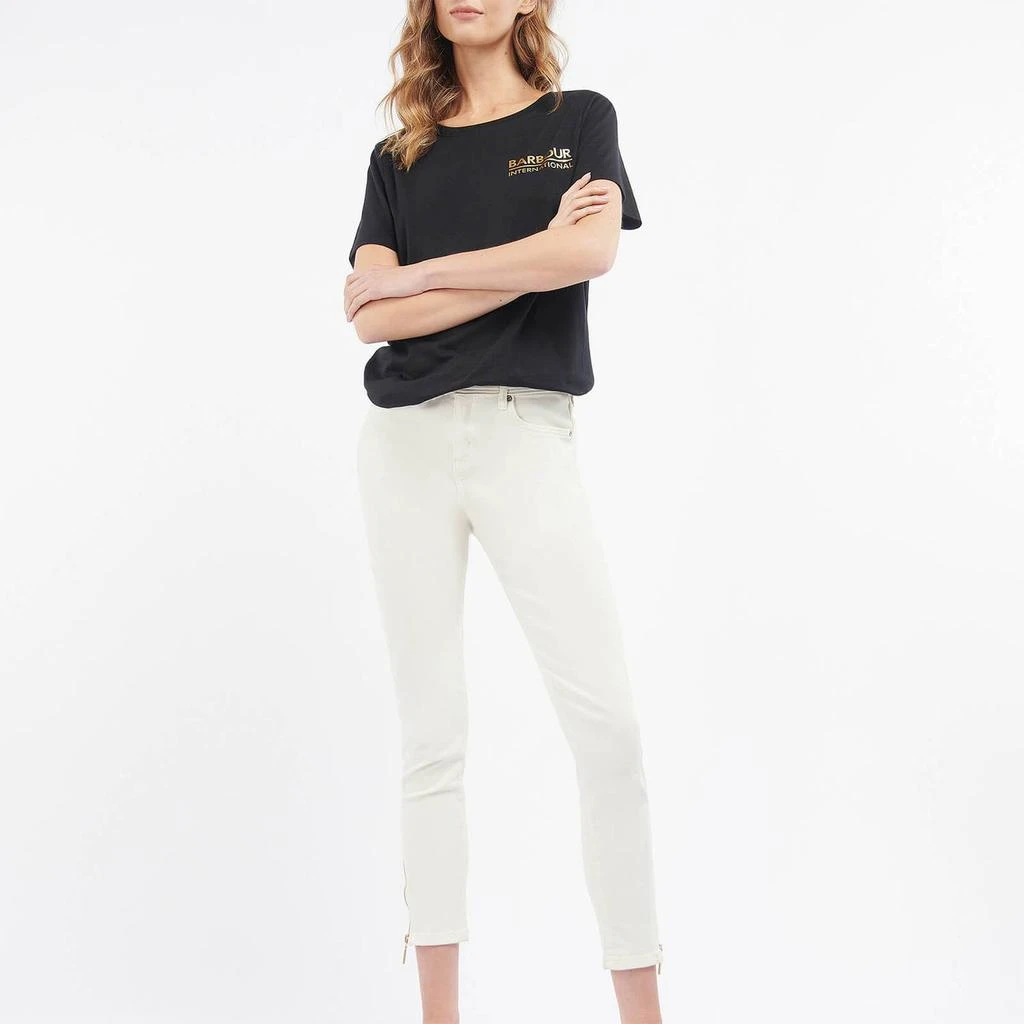 商品Barbour|Barbour International Women's Ellenbrook T-Shirt - Black,价格¥135,第3张图片详细描述