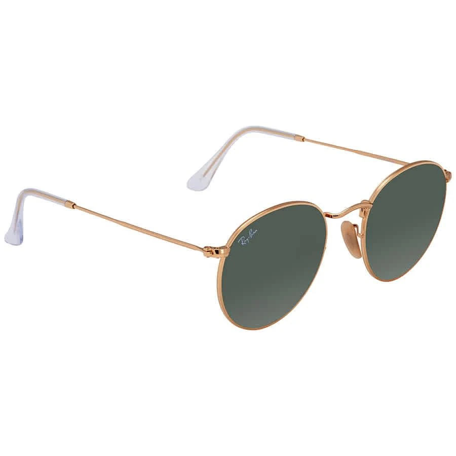 商品Ray-Ban|Round Metal Green Classic G-15 Unisex Sunglasses RB3447N 001 50,价格¥638,第2张图片详细描述