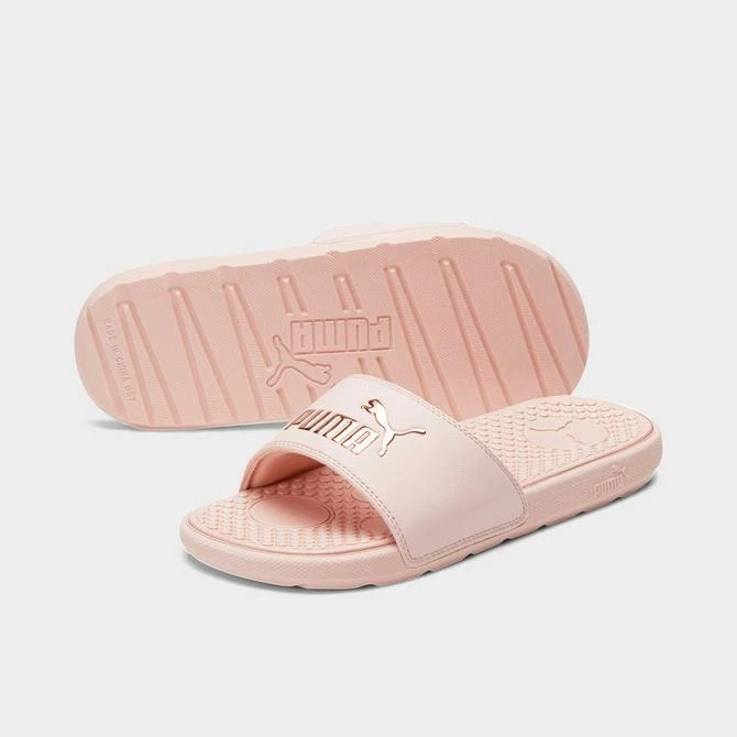 商品Puma|Women's Puma Cool Cat Slide Sandals,价格¥225,第2张图片详细描述