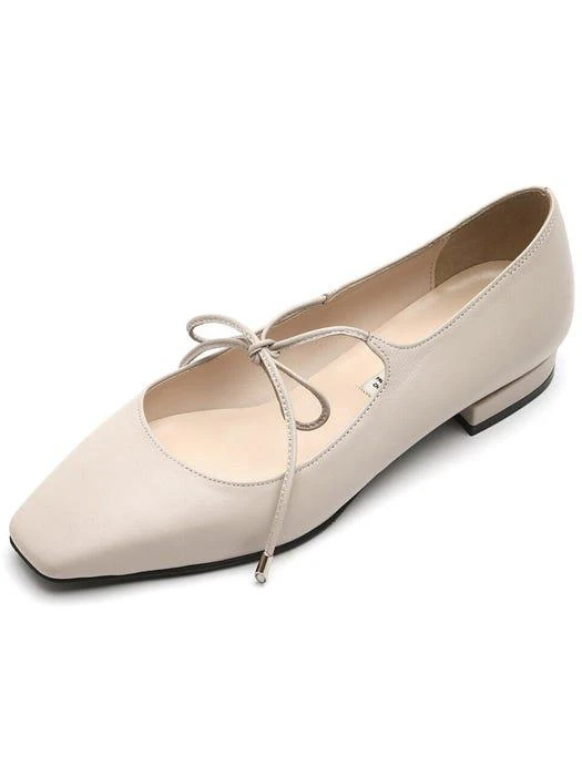 Girlish Ribbon Flat Shoes 商品