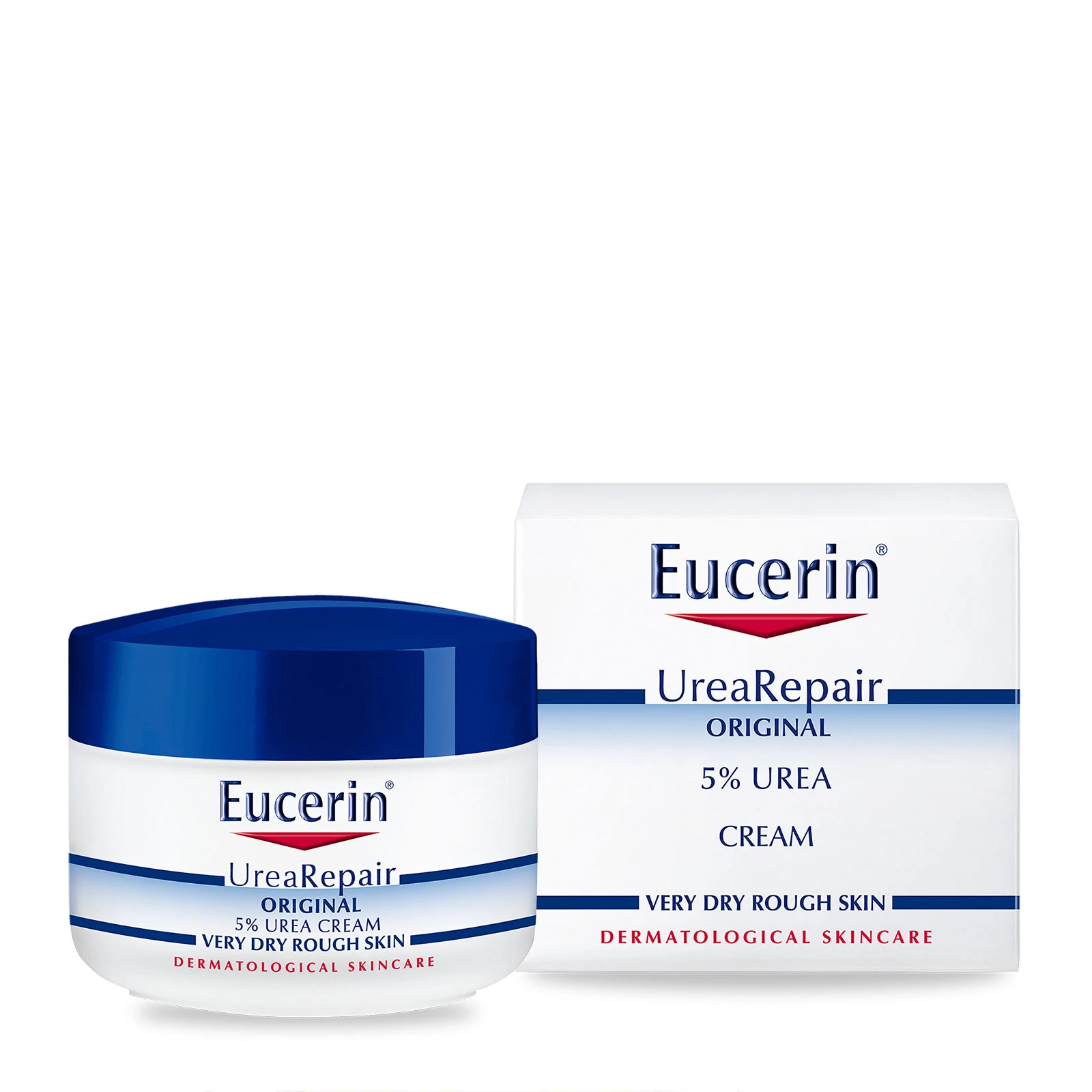 商品Eucerin|Eucerin 优色林 抗干燥滋养保湿身体霜 75ml 5%尿素,价格¥111,第1张图片
