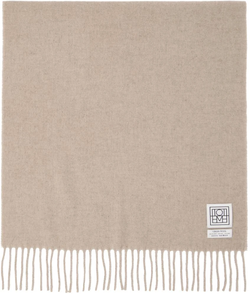 商品Totême|Beige Classic Scarf,价格¥1820,第2张图片详细描述