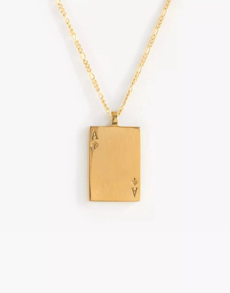 商品Madewell|Merewif Ace of Spades Necklace,价格¥872,第1张图片