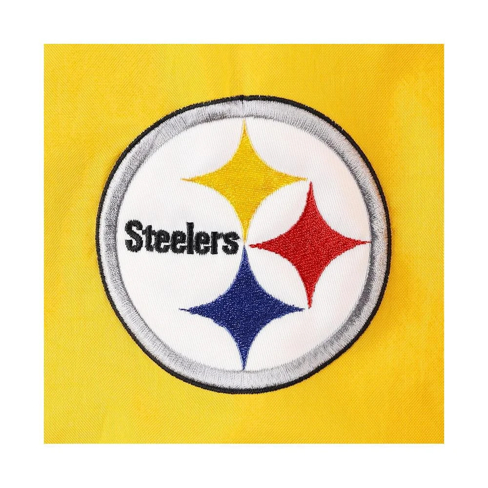 商品Tommy Hilfiger|Men's Black, Gold Pittsburgh Steelers Bill Full-Zip Jacket,价格¥955,第4张图片详细描述