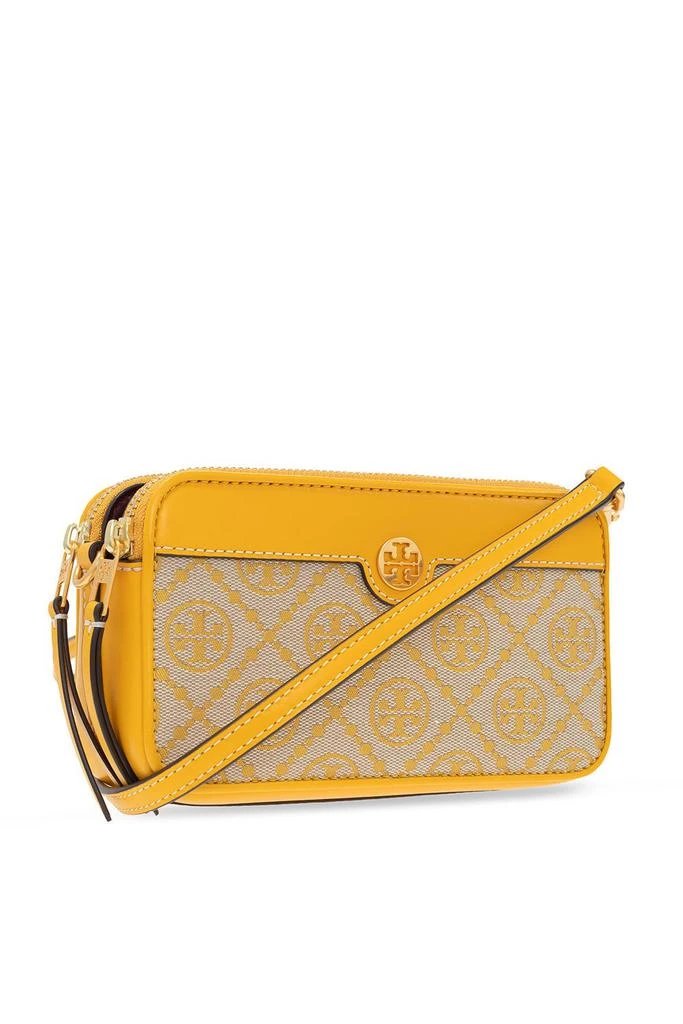 商品Tory Burch|Tory Burch T Monogram Double-Zipped Mini Crossbody Bag,价格¥1968,第3张图片详细描述