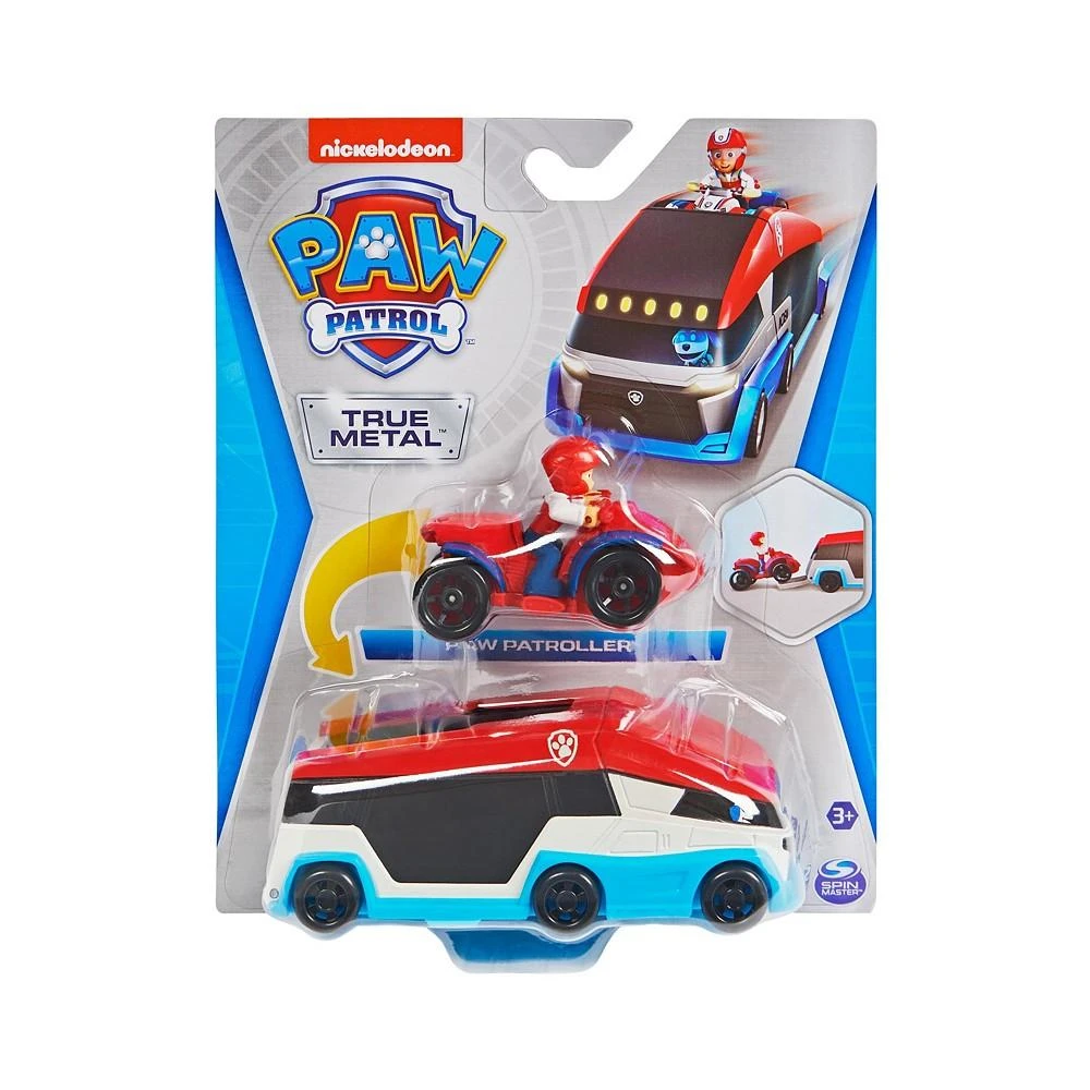 商品Paw Patrol|True Metal Die-Cast Team Vehicle with 1:55 Scale Ryder ATV Toy Car,价格¥68,第2张图片详细描述