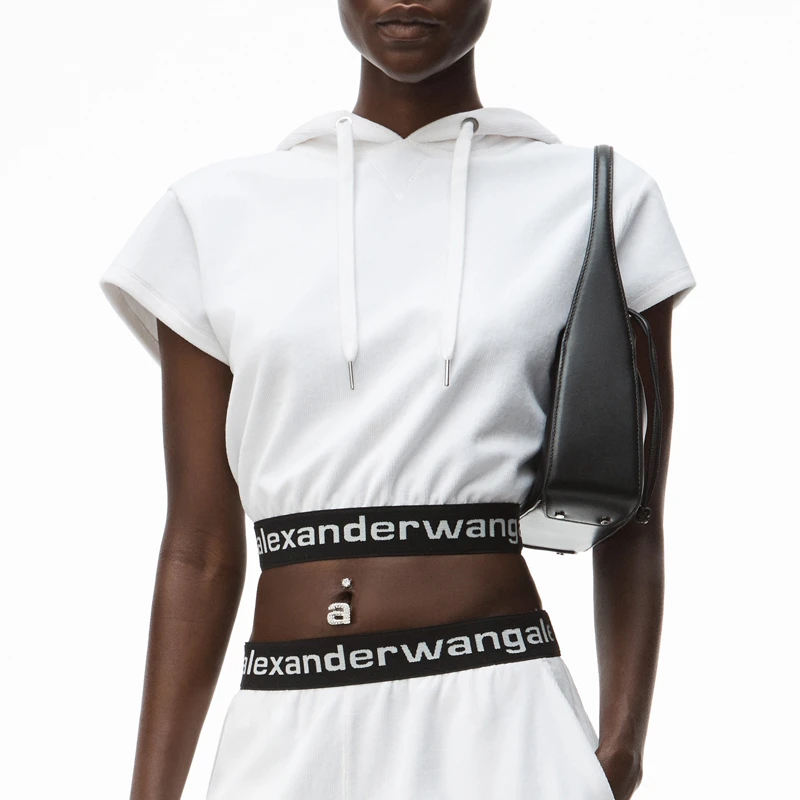 ALEXANDER WANG 白色女士卫衣/帽衫 4CC1201106-111 商品