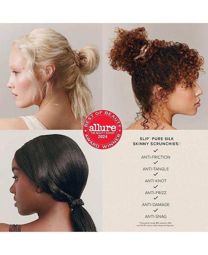 商品Slip|绸缎细发圈6个装,价格¥290,第5张图片详细描述