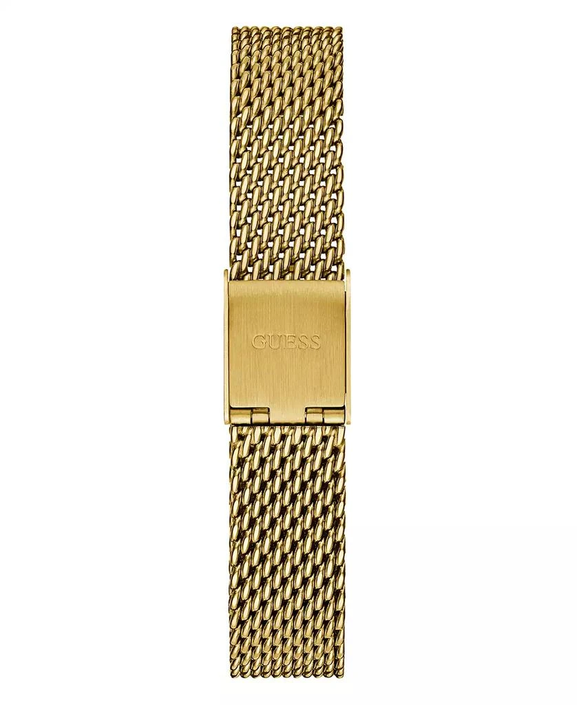 商品GUESS|Women's Gold-Tone Mesh Bracelet Watch 25mm,价格¥787,第3张图片详细描述