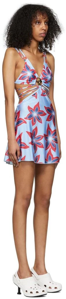 商品CHOPOVA LOWENA|SSENSE Exclusive Blue Gravity Mini Dress,价格¥1984,第2张图片详细描述