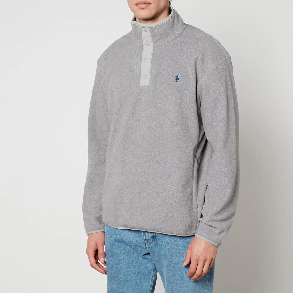 商品Ralph Lauren|Polo Ralph Lauren Men's Quarter Neck Pullover Sweatshirt - Andover Heather,价格¥1001,第1张图片