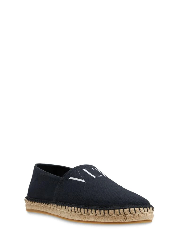 商品Valentino|Vltn Cotton Canvas Espadrilles,价格¥4227,第3张图片详细描述