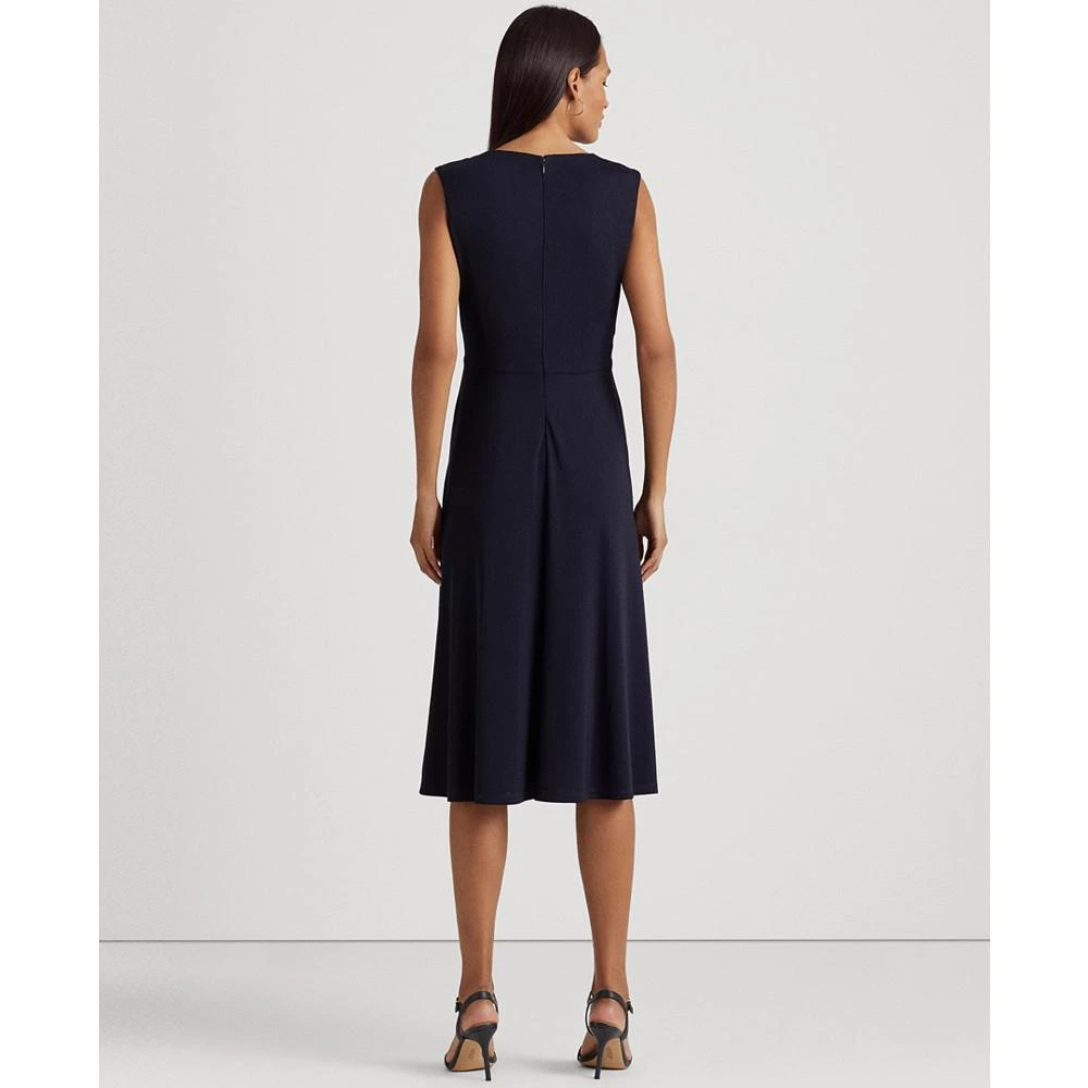 商品Ralph Lauren|Women's Twist-Front Cap-Sleeve Stretch Jersey Dress,价格¥1042,第2张图片详细描述