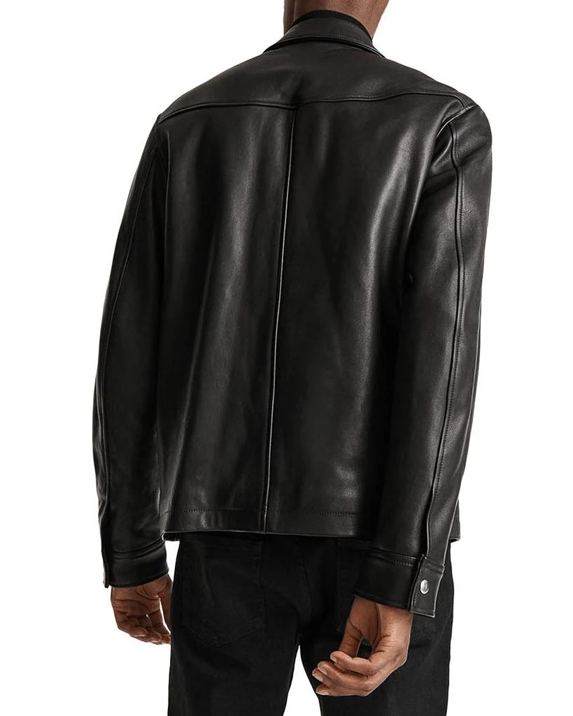 商品The Kooples|Patch Pocket Leather Jacket,价格¥2063,第4张图片详细描述