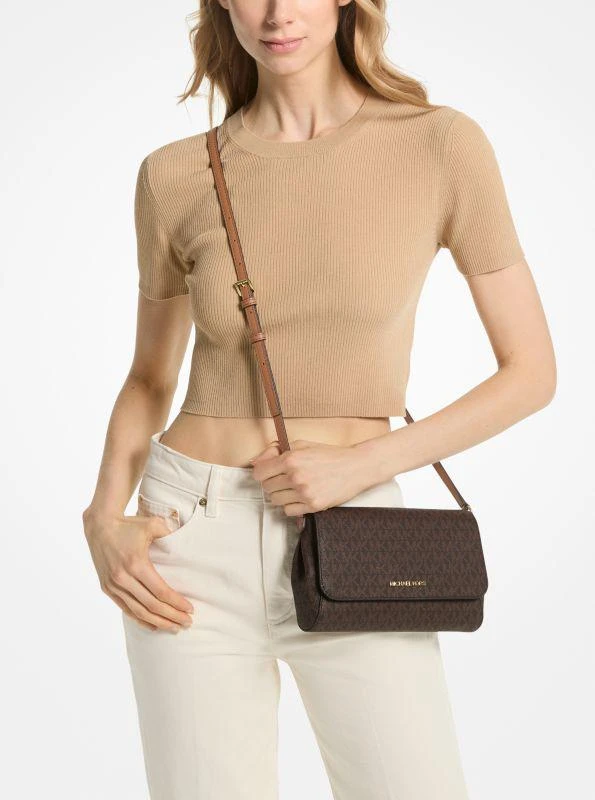 商品Michael Kors|女式 中号徽标多用途斜挎包 ,价格¥516,第4张图片详细描述