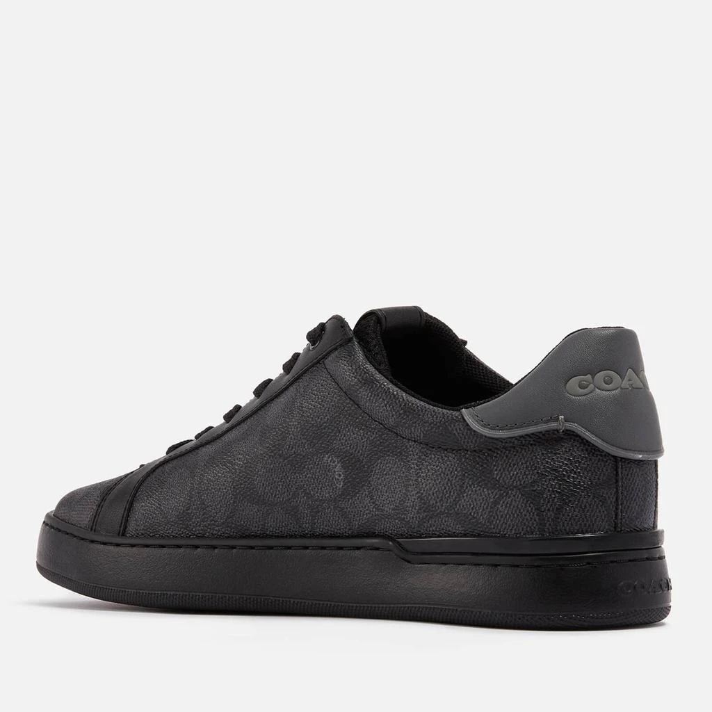 商品Coach|Coach Lowline Signature Printed Coated-Canvas Trainers,价格¥1653,第2张图片详细描述