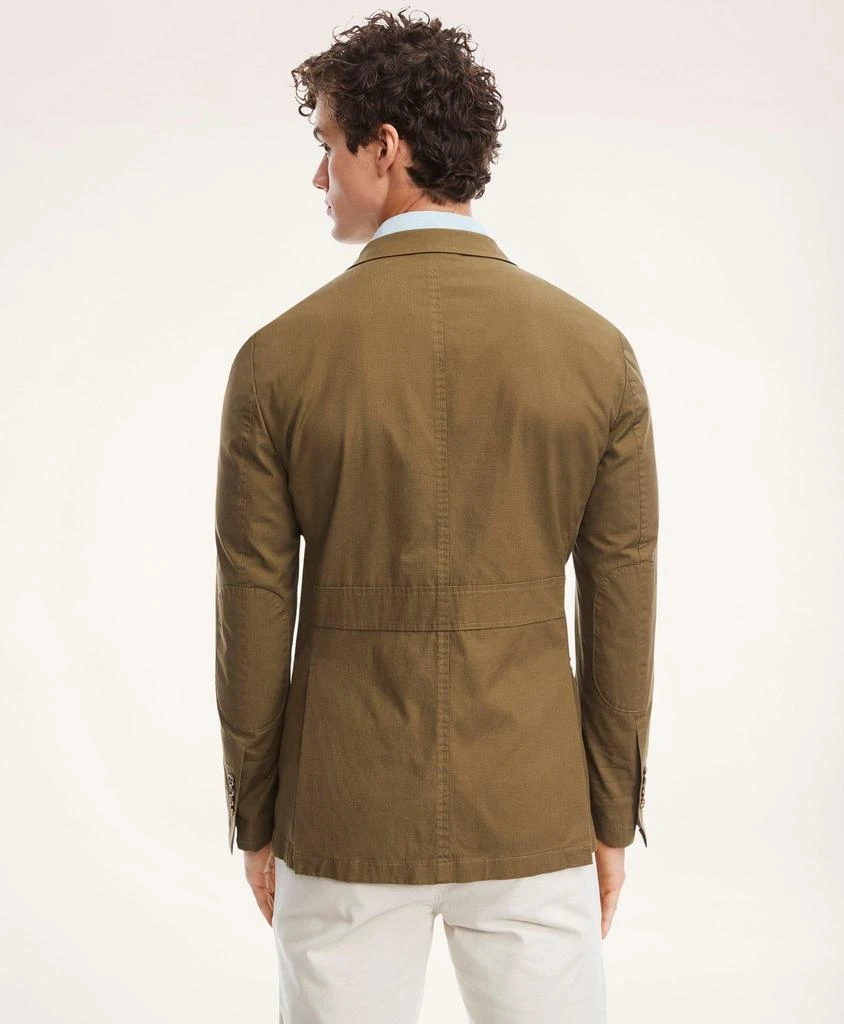 商品Brooks Brothers|Regent Regular-Fit Stretch Cotton Ripstop Jacket,价格¥1647,第4张图片详细描述