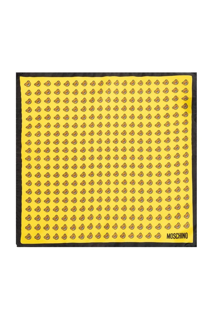 商品Moschino|Moschino Logo Printed Pocket Square,价格¥275,第1张图片