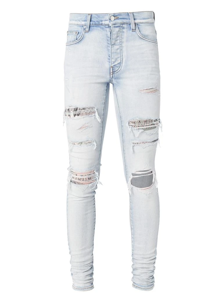 商品AMIRI|Hibiscus Artpatch Skinny,价格¥6182,第1张图片