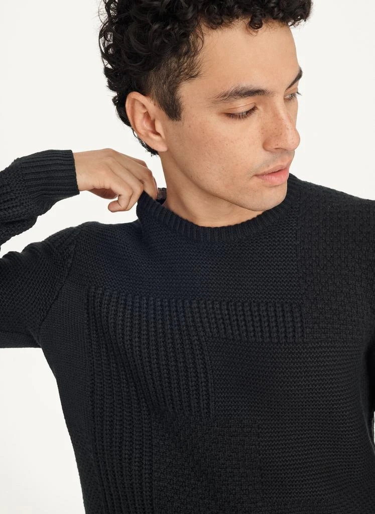 商品DKNY|Patchwork Stitch Crewneck Sweater,价格¥226,第5张图片详细描述