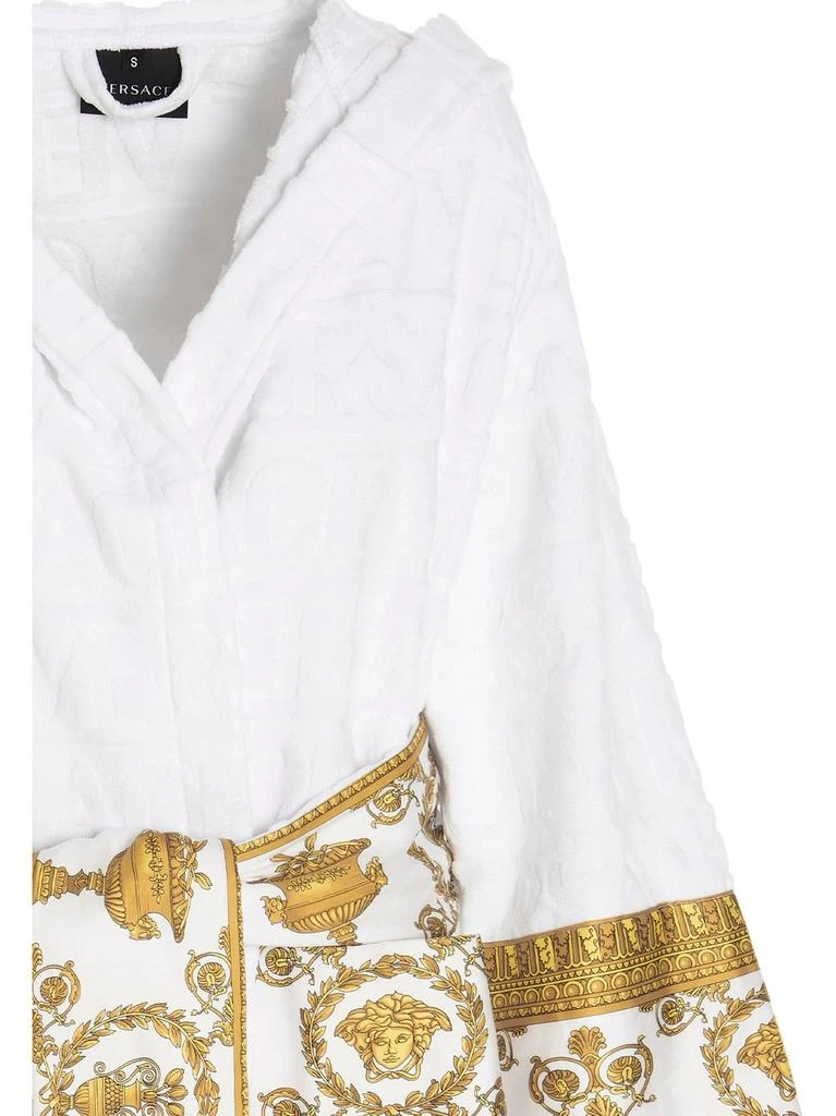 商品Versace|Versace Baroque Printed Belted Waist Robe,价格¥2881,第3张图片详细描述