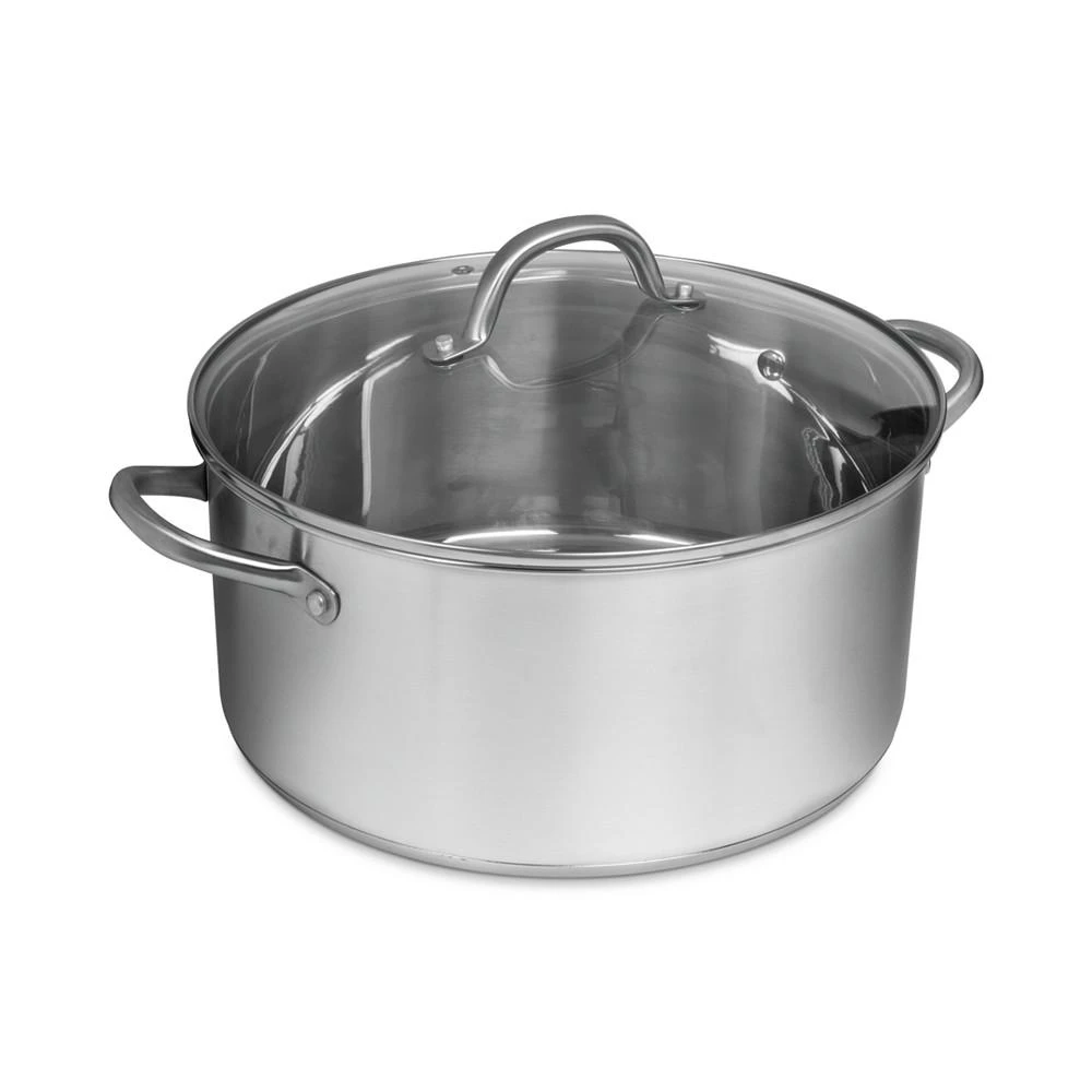 商品Sedona|Pro Stainless Steel 10-Qt. Dutch Oven with Glass Lid,价格¥231,第1张图片