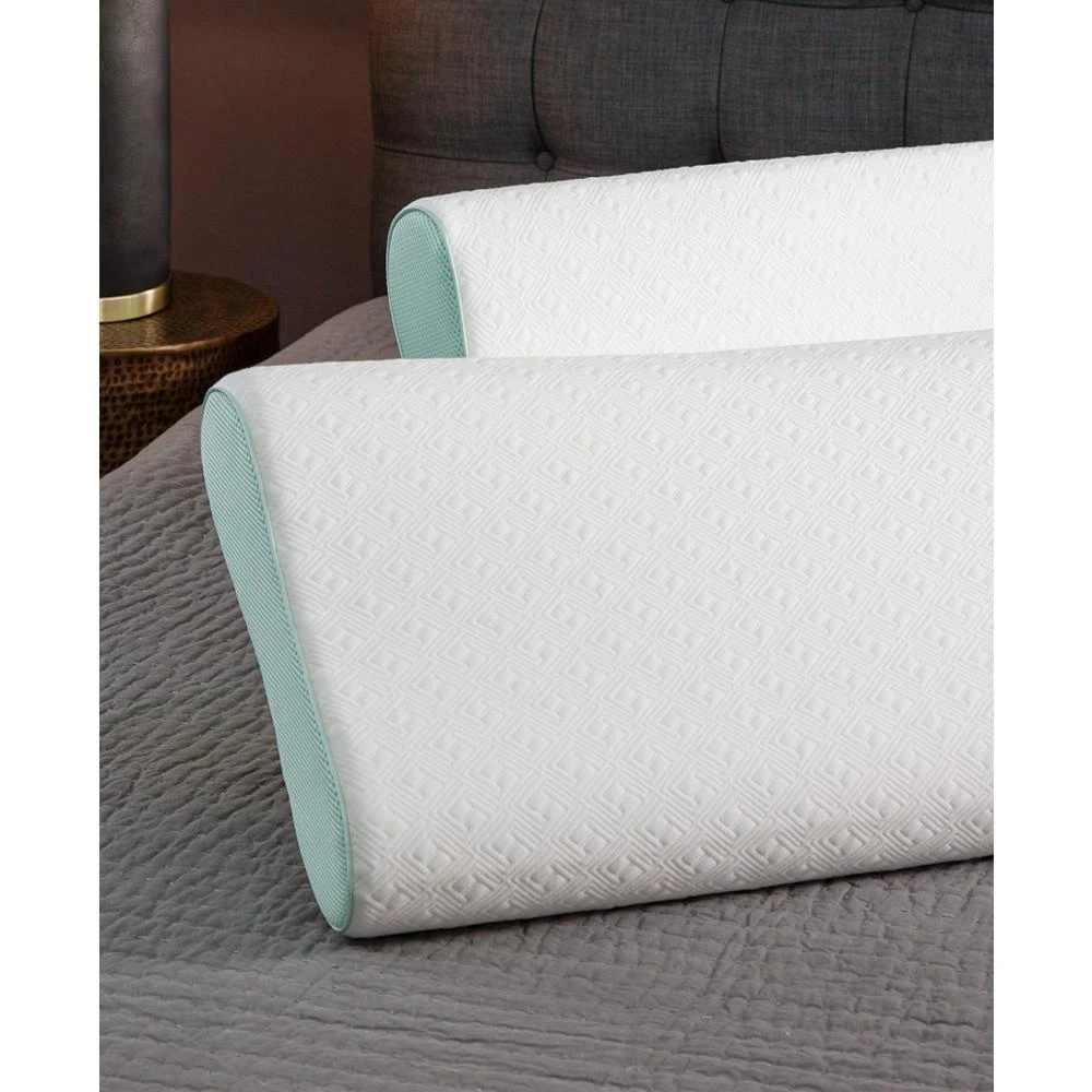 Natural Comfort Contour Memory Foam Pillow, Standard, Created For Macy's 商品