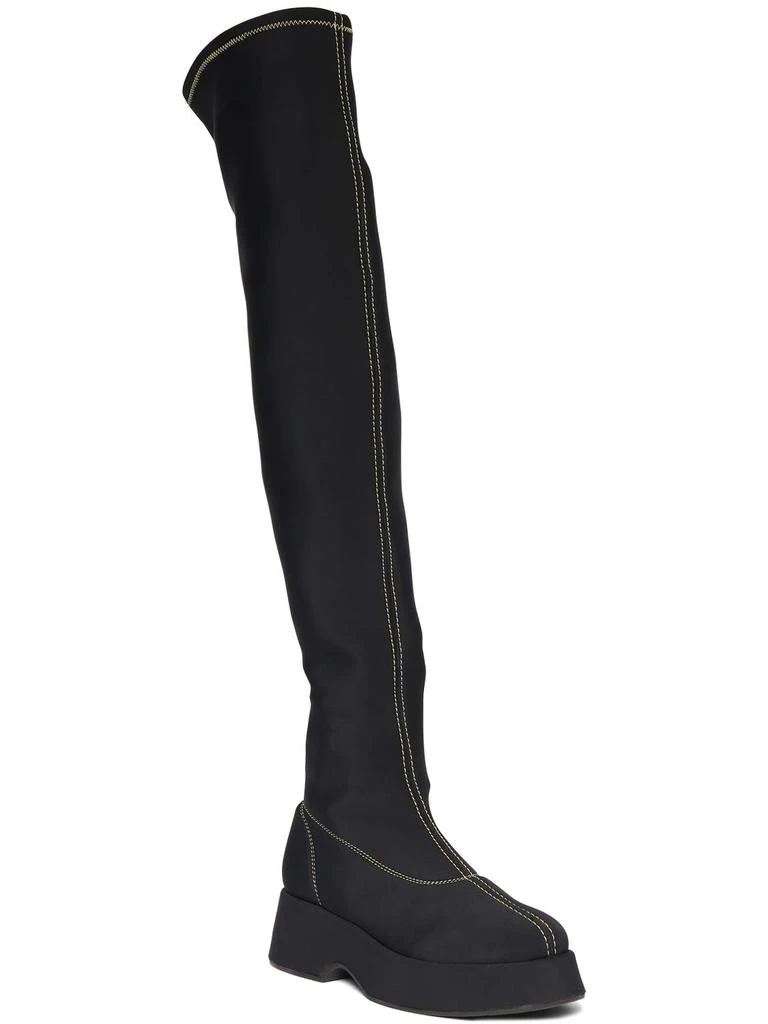 商品Ganni|55mm Stretch Over-the-knee Boots,价格¥1911,第2张图片详细描述